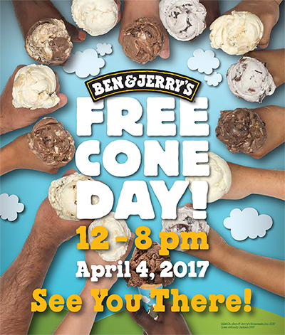 Free Cone Day 2017